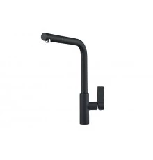 2502, ШВАРЦ Смеситель для кухни однорыч.,черн., метал., GRANULA