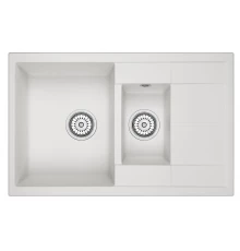 Кухонная мойка GRANULA (7802, АРКТИК)
