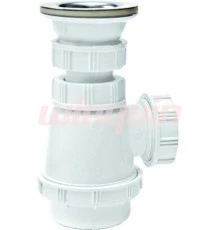 Сифон 1¼ x 32 мм c выпуском для биде и умывальников