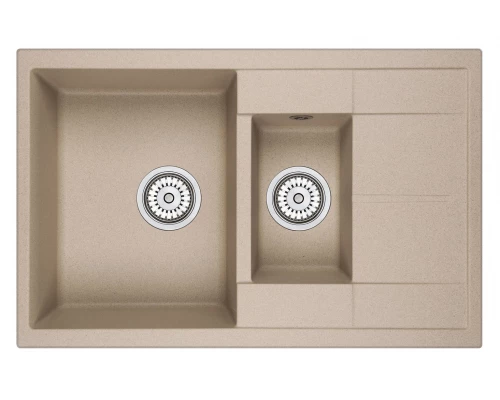 Кухонная мойка GRANULA (7802, ПЕСОК)