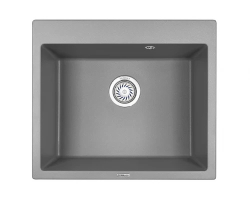 Кухонная мойка GRANULA (6001, АЛЮМИНИУМ)