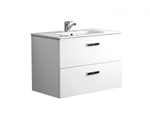 Тумба под раковину Roca Victoria Nord ZRU9000032 800 х 450 мм, цвет белый глянец