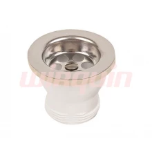 Выпуск с нержавеющей решеткой D70 мм.WIRQUIN