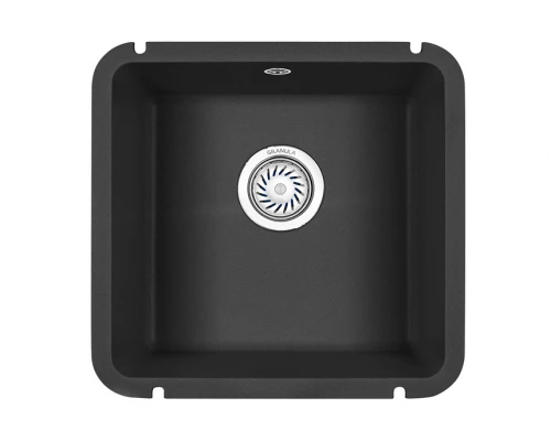 Кухонная мойка GRANULA (3801, ЧЕРНЫЙ)
