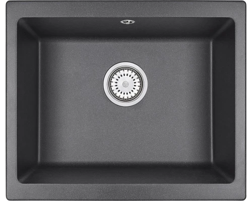 Кухонная мойка GRANULA (5551, ГРАФИТ)