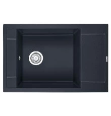 Кухонная мойка GRANULA (7806, ШВАРЦ)