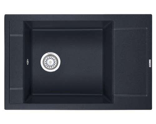 Кухонная мойка GRANULA (7806, ШВАРЦ)