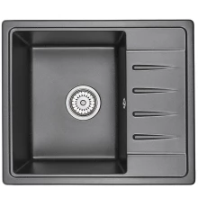 Кухонная мойка GRANULA (5803, ЧЕРНЫЙ)