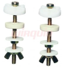 Набор крепежных болтов для унитаза,WIRQUIN