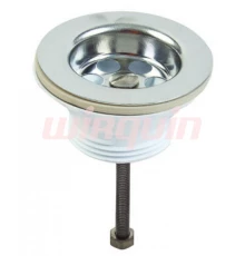 Выпуск с нержавеющей решеткой D63 мм.WIRQUIN