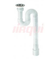 Сифон гофрированный 1 1/4*40/50 длина 1200мм , WIRQUIN