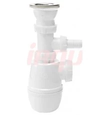 Сифон МИНОР с выпуском 1½ х 40 мм с отводом