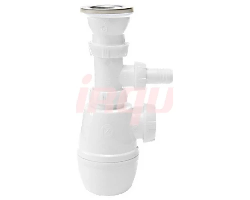 Сифон МИНОР с выпуском 1½ х 40 мм с отводом