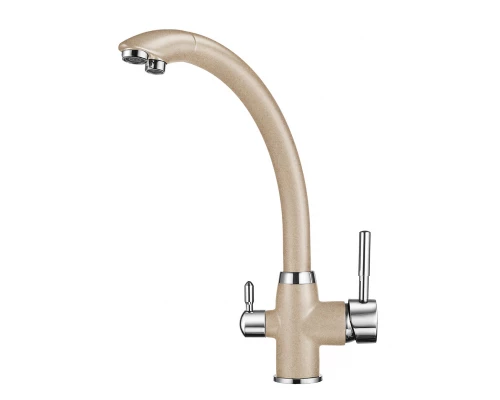 2167, ПЕСОК Смеситель для кухни однорыч., с подкл. для питьевой воды, GRANULA