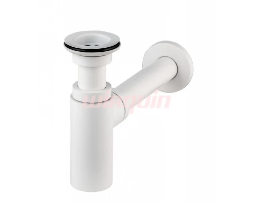 Сифон “LINEIS” для раковины 1¼ * 32 с выпуском, отвод с декоративной розеткой, латунь, весь комплект