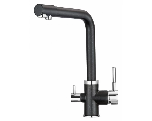 Комплект кухонный смеситель Granula 2015 Шварц + Фильтр Granula