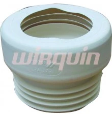 Манжета прямая для унитаза, WIRQUIN