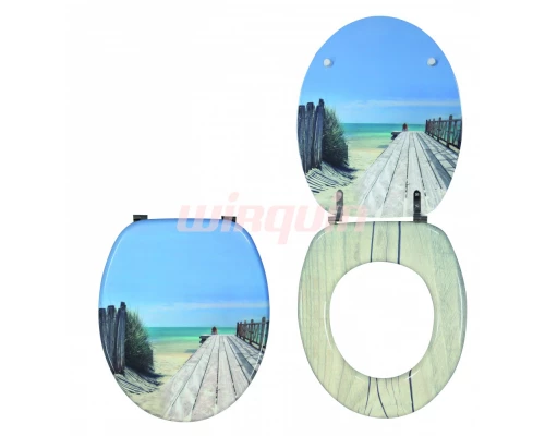 Сидение для унитаза Пляж, WIRQUIN