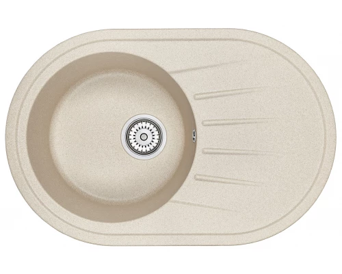 Кухонная мойка GRANULA (7601, БЕЖЕВЫЙ)