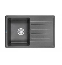 Кухонная мойка GRANULA (7602, ГРАФИТ)