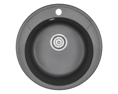 Кухонная мойка GRANULA (4802, ЧЕРНЫЙ)