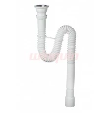 Сифон гофрированный 1 1/2 х 40/50 мм  L1200 мм.WIRQUIN