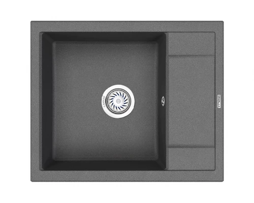 Кухонная мойка GRANULA (6002, ГРАФИТ)