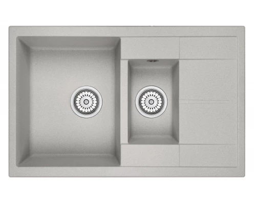 Кухонная мойка GRANULA (7802, БАЗАЛЬТ)