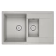 Кухонная мойка GRANULA (7802, БАЗАЛЬТ)
