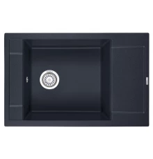 Кухонная мойка GRANULA (7806, ШВАРЦ)