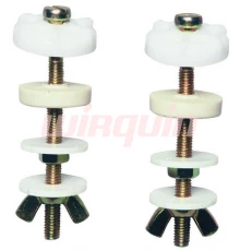 Набор крепежных болтов для унитаза,WIRQUIN