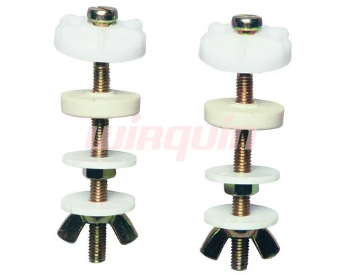 Набор крепежных болтов для унитаза,WIRQUIN