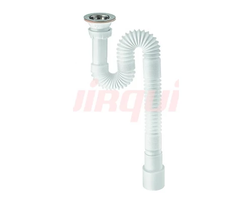 Сифон гофрированный 1 1/4*40/50 длина 1200мм , WIRQUIN