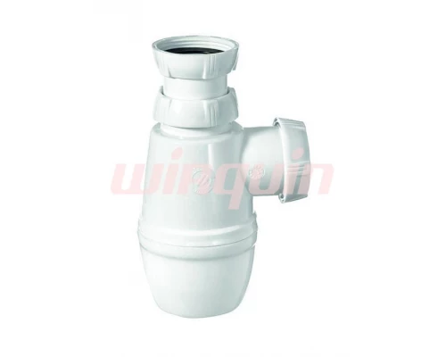 МИНОР (SM1000) сифон 1 1/2*40 мм без выпуска, WIRQUIN