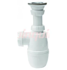 Сифон для раковины МИНОР 1 1/4*40 с выпуском WIRQUIN