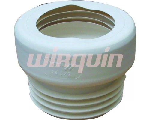Манжета прямая для унитаза, WIRQUIN