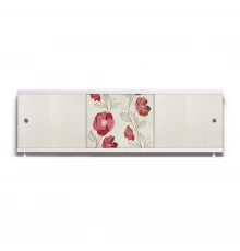 ОПТИМА_Decor Экран для ванны 170 см,ПВХ с офсетной печатью,(рогожка-015), ALAVANN