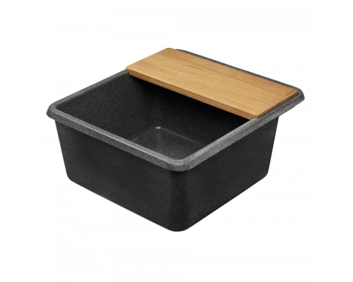 Мойка для кухни  Беллис 57 570x510x250 мм, прямоуг., графит