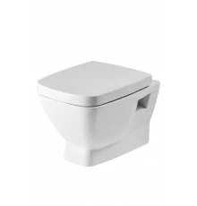 НЕО Унитаз подвесной, сиденье дюропласт Soft-close, Clip-up. САНТЕК