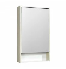 Зеркальный шкаф РИКО 50, белый, ясень фабрик