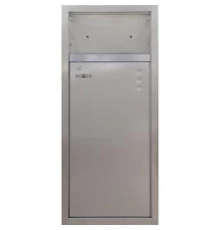 Контейнер для мусора встраиваемый в стену