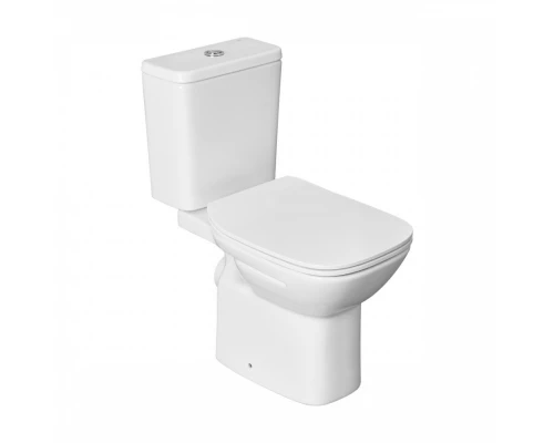 DEBBA SLIM Сиденье и крышка для унитаза, дюропласт., с механизмом Soft-Closing, белое. ROCA