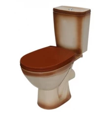 СОЛО Унитаз-компакт горизонт. вып., 2-х режим. арм. 