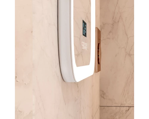 Зеркало Glamour LED с многофункциональной панелью 700х900