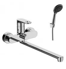 RS33 Смеситель для ванны, круг.пов.излив 350мм, р/ОД, хром, ROS, RS33-32