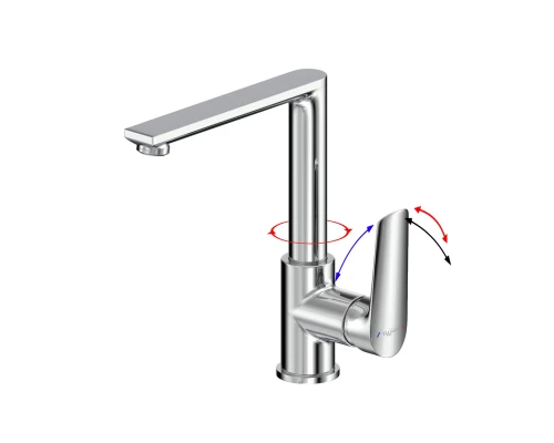 Смеситель для раковины TOKITO MISAWA хром (TOK-MIS-1013)
