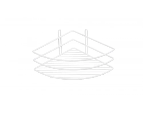 Полка угловая одноэтажная белая Fixsen FX-710W-1