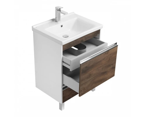 Тумба КАПРИ 60, подвесная, таксония темная (под раковину МИРАНДА 60)