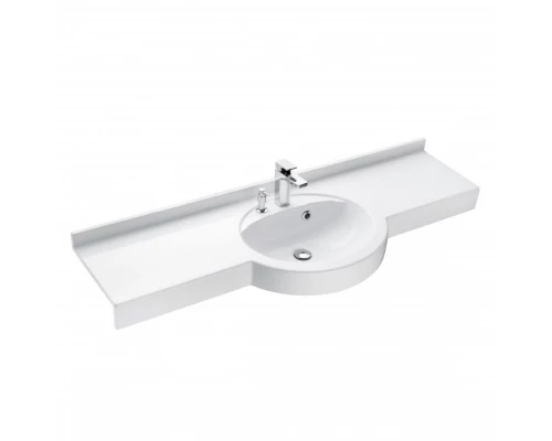 Раковина ОТЕЛЬ 5/1500 с навесами и диспенсором