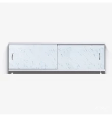 КЛАССИК Экран для ванны 150 см, полистирол,(серые облака-019), ALAVANN